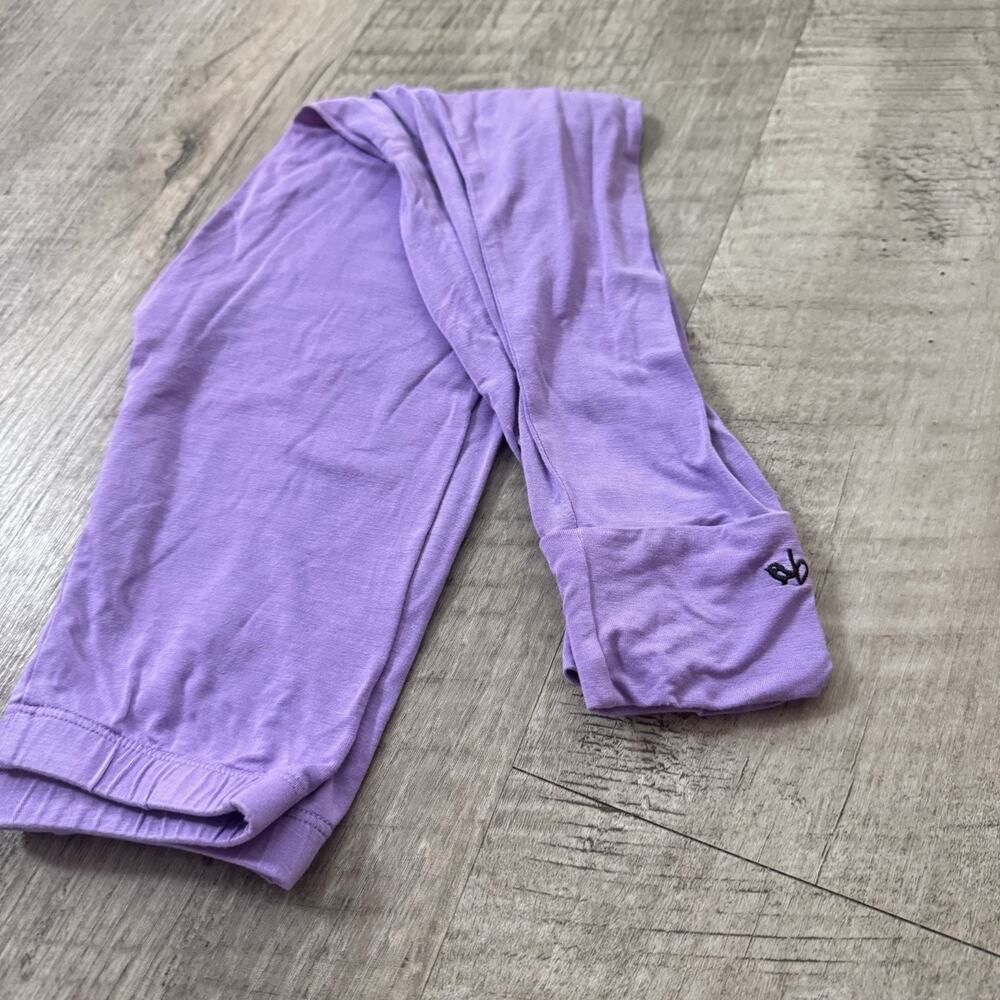 Birdie Bean Bamboo Leggings Purple Size 5T Girls - Picture 3 of 4